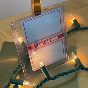 Dior Red and White Playing Cards